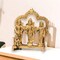 Brass Ram Darbar Statue Hindu Religious Lord Rama Laxman Sita Hanuman Idol for Pooja Home Decor Indian Festivals Diwali Housewarming Gift - Rama Murti Sculpture (4.9 Inches)